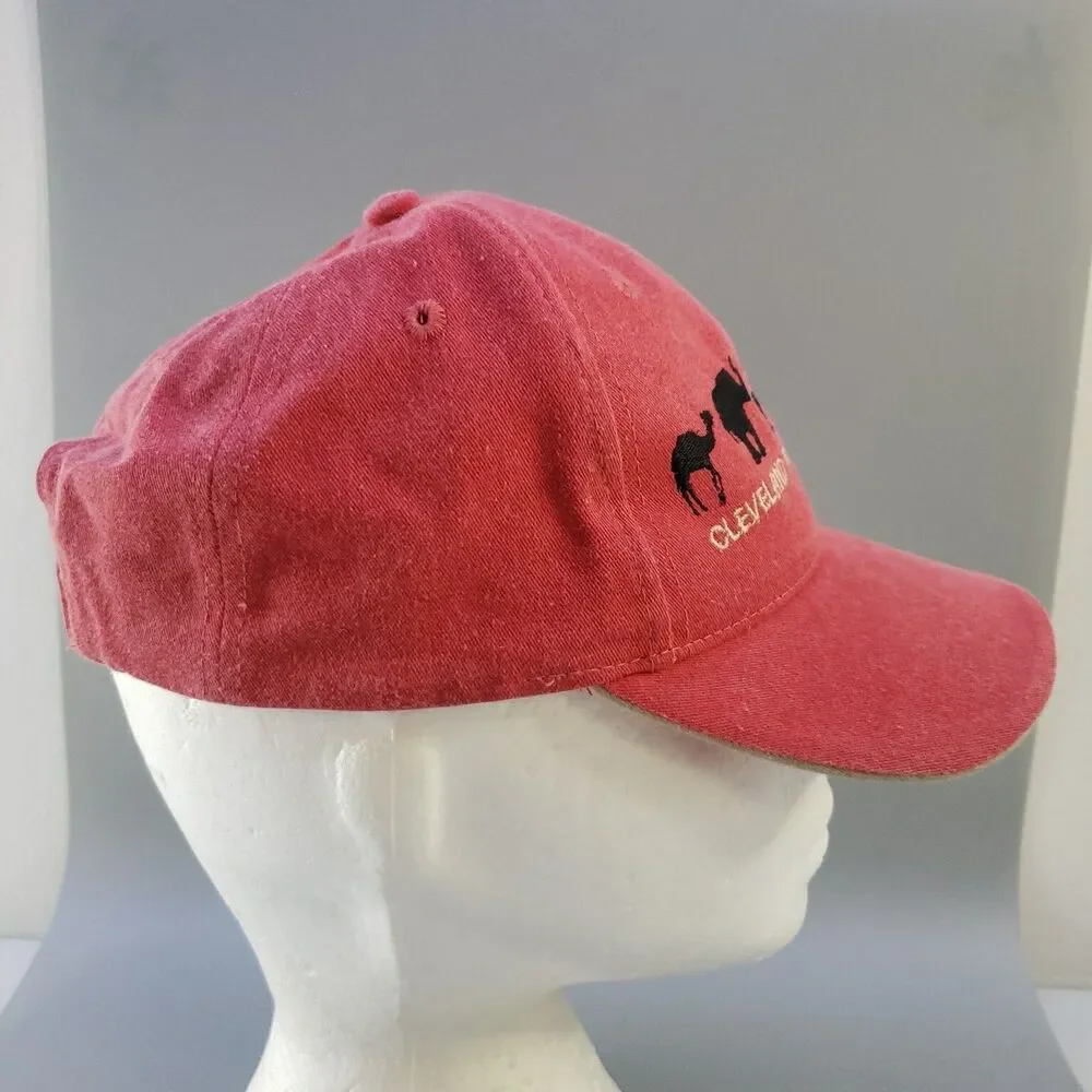 Cleveland Metroparks Zoo Hat Cap Child Size Hook & Loop Embroidered Jhats